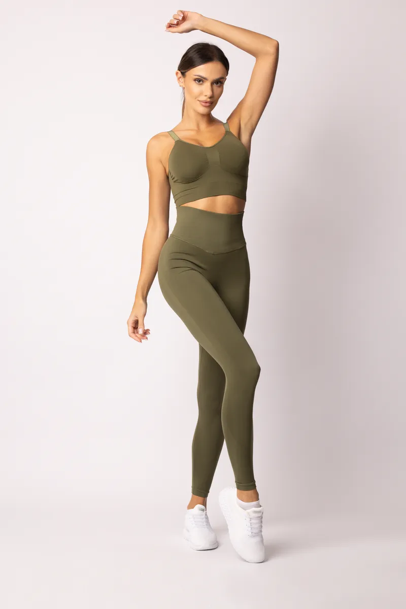 Spaio SPAIO LEGGINSY ADAPT KHAKI Convenienza