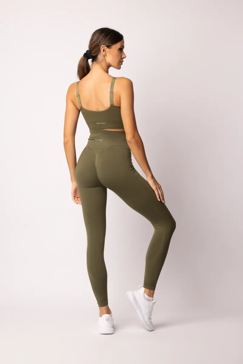 Spaio SPAIO LEGGINSY ADAPT KHAKI Convenienza
