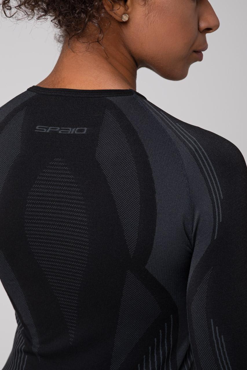 Spaio SPAIO MAGLIA M/L TERMOATTIVA POWERFUL NERO/GRIGIO Novità