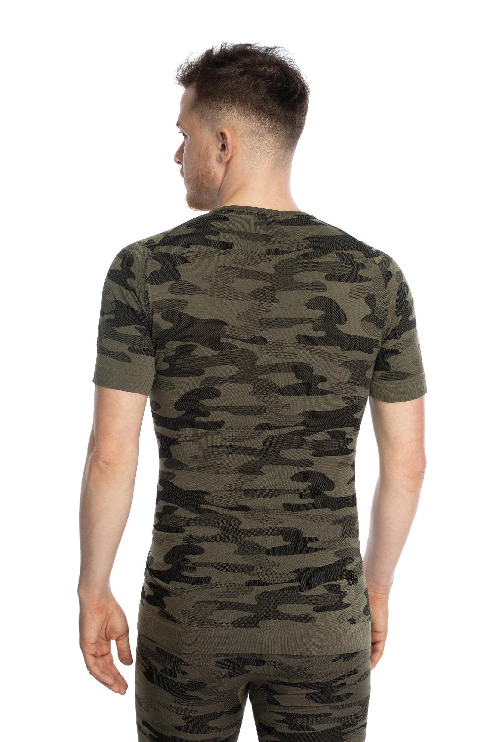 Spaio SPAIO LONG SLEEVE T-SHIRT MILITARY 01 MAN FOREST GREEN Soddisfazione Garantita