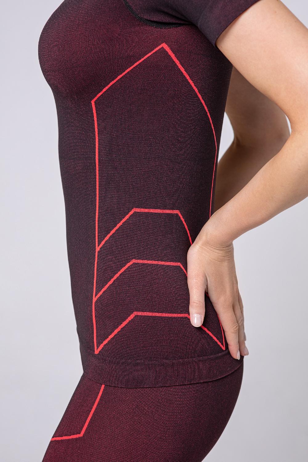 Spaio SPAIO M/C MAGLIA RAPID DONNA NERO/ROSSO Fino Al -60%