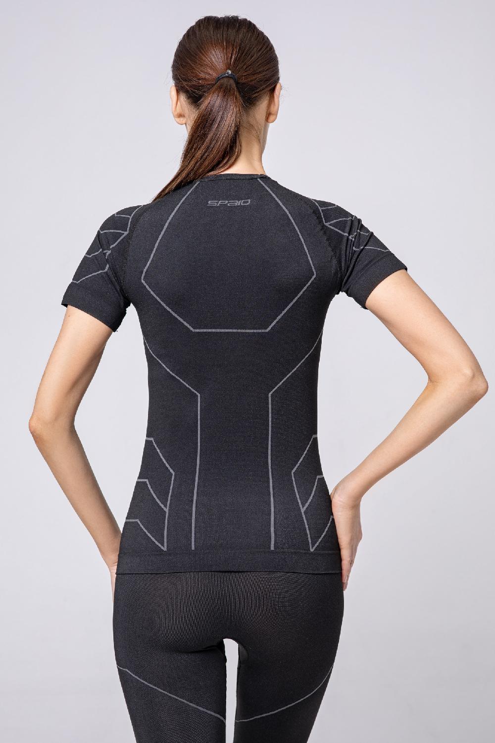 Spaio SPAIO M/C MAGLIA RAPID DONNA NERO/GRIGIO Shopping Online