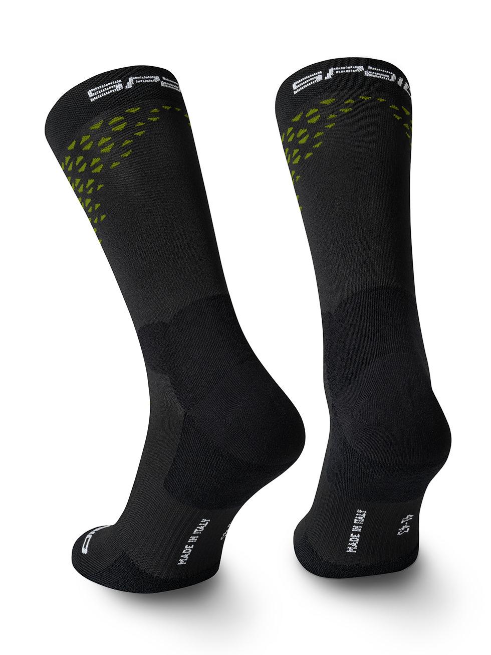 Spaio SPAIO CALZINI DA TREKKING TREKKING SOCKS FIERCE BLACK/GREEN Economico