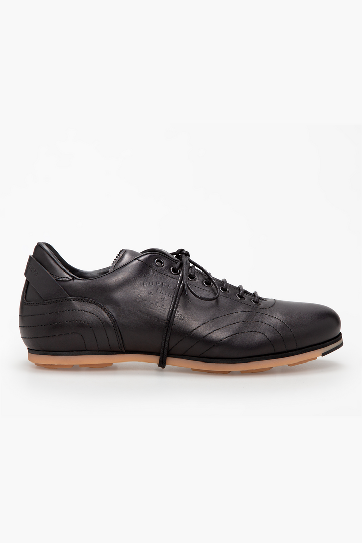 Spatarella Sneakers uomo in pelle nera 7625734553823 Acquista Ora