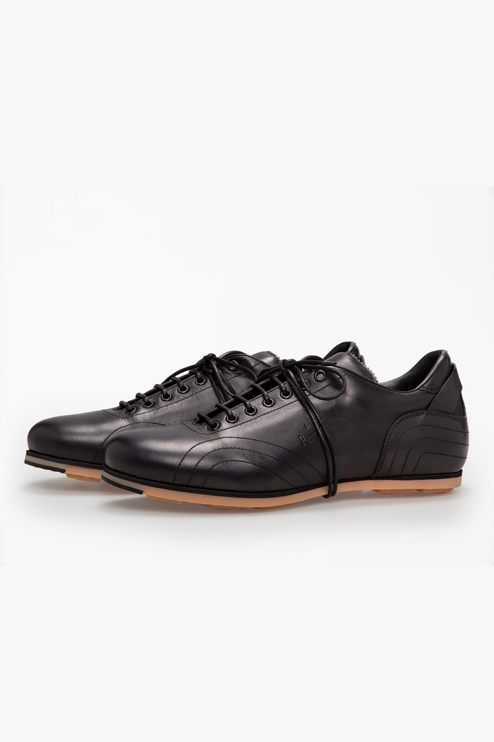 Spatarella Sneakers uomo in pelle nera 7625734553823 Acquista Ora