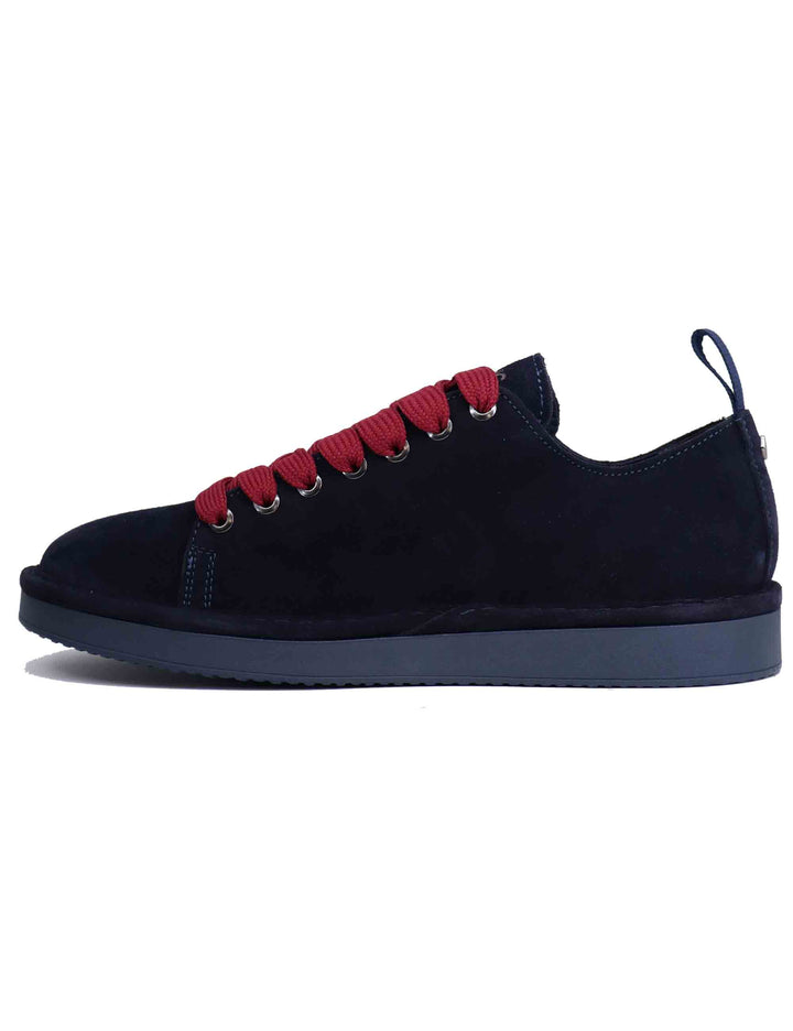 Spatarella Sneakers uomo in camoscio blu Affare Del Giorno