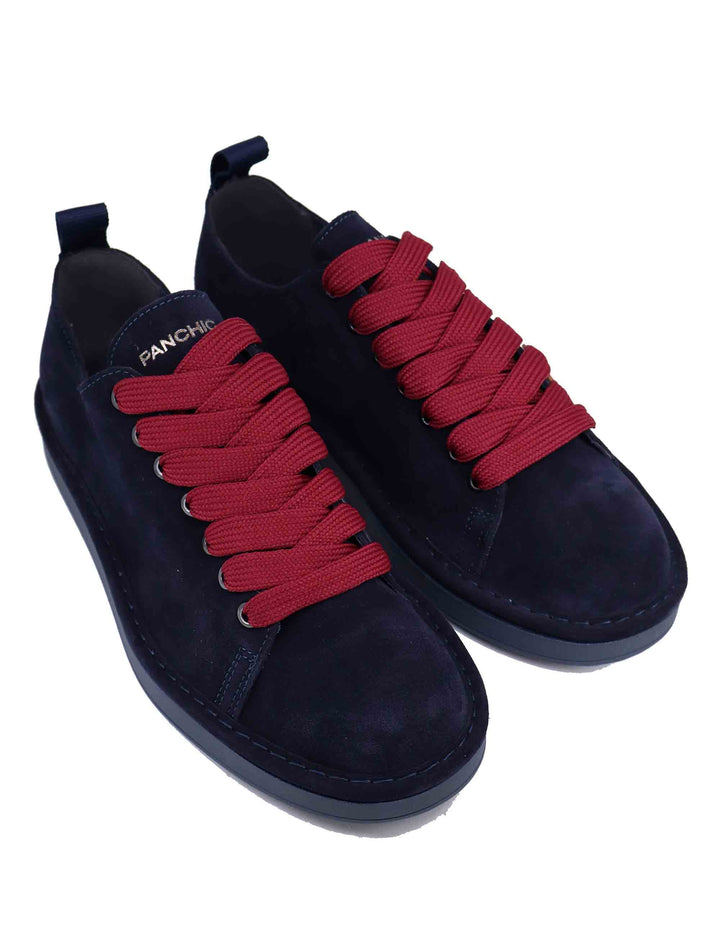 Spatarella Sneakers uomo in camoscio blu Affare Del Giorno