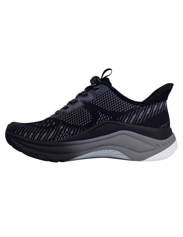 Spatarella Sneakers donna Mesh in tela nera Sottocosto