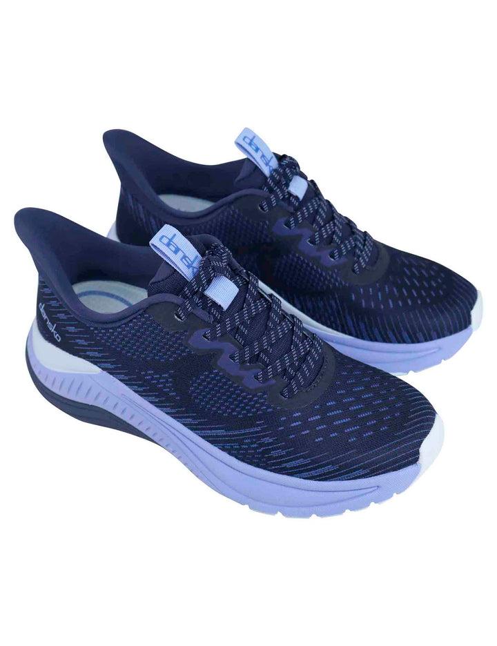 Spatarella Sneakers donna Mesh in tela blu Presa