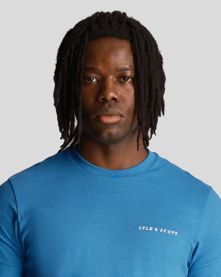 Spatarella T-shirt uomo in jersey azzurro Convenienza