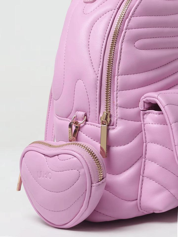 Spatarella Zaini donna in ecopelle rosa Promozione