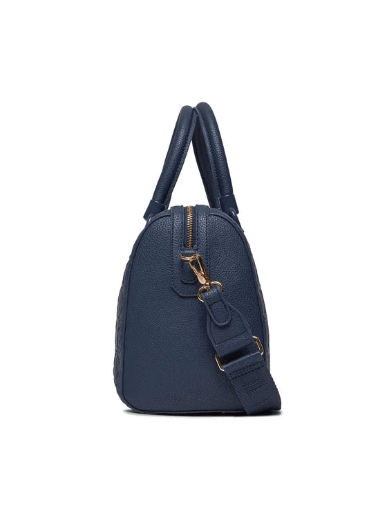 Spatarella Borse donna a mano in similpelle blu navy Italia