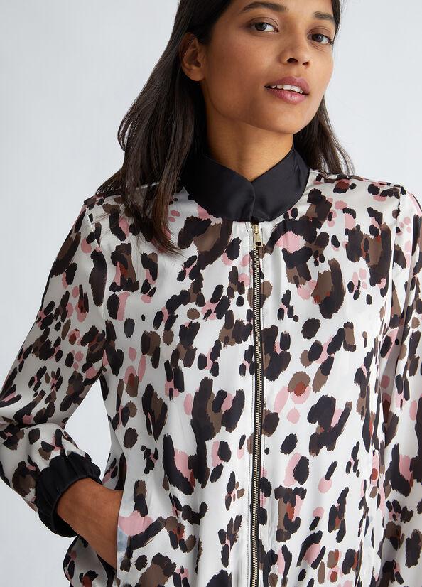 Spatarella Giacche donna in raso animalier Offerte