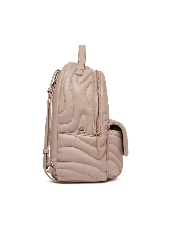 Spatarella Zaini donna in ecopelle beige Vendita Economica