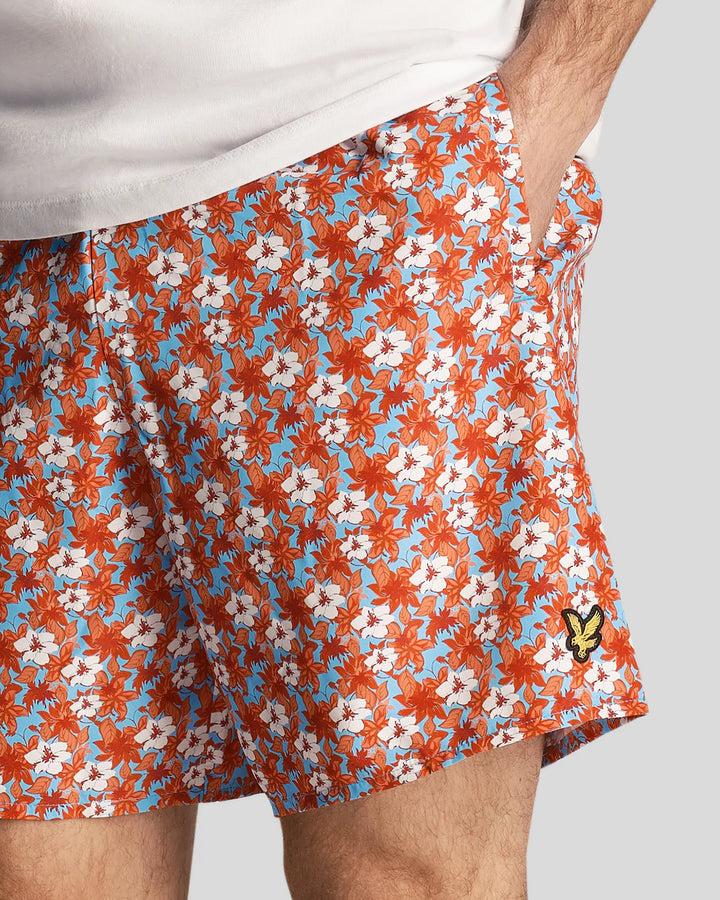 Spatarella Costumi uomo in tessuto a fiori Fino Al -60%