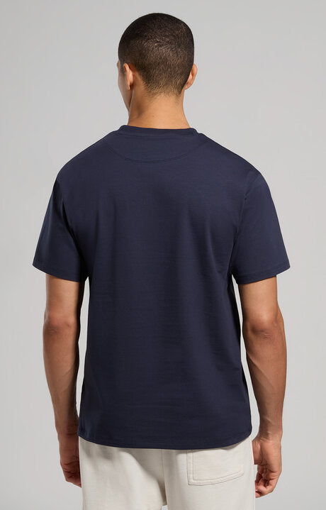 Spatarella T-shirt uomo girocollo in jersey blue pbmt0073-7000 In Vendita