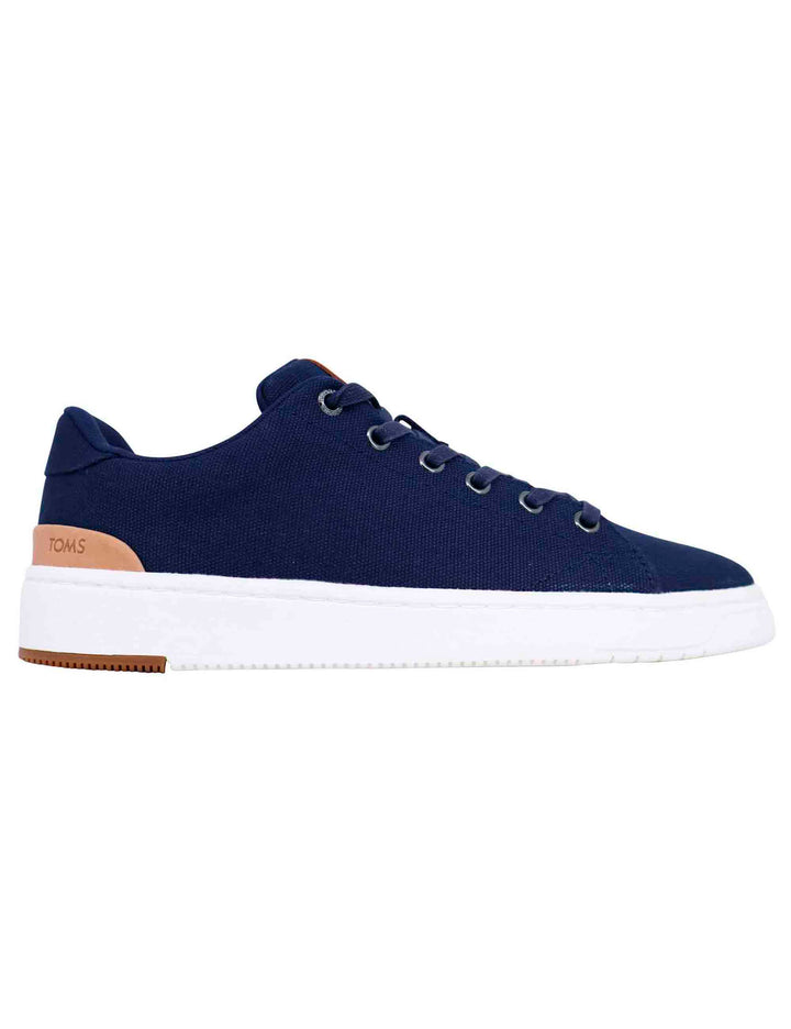 Spatarella Sneakers uomo in tessuto blu Negozi Online