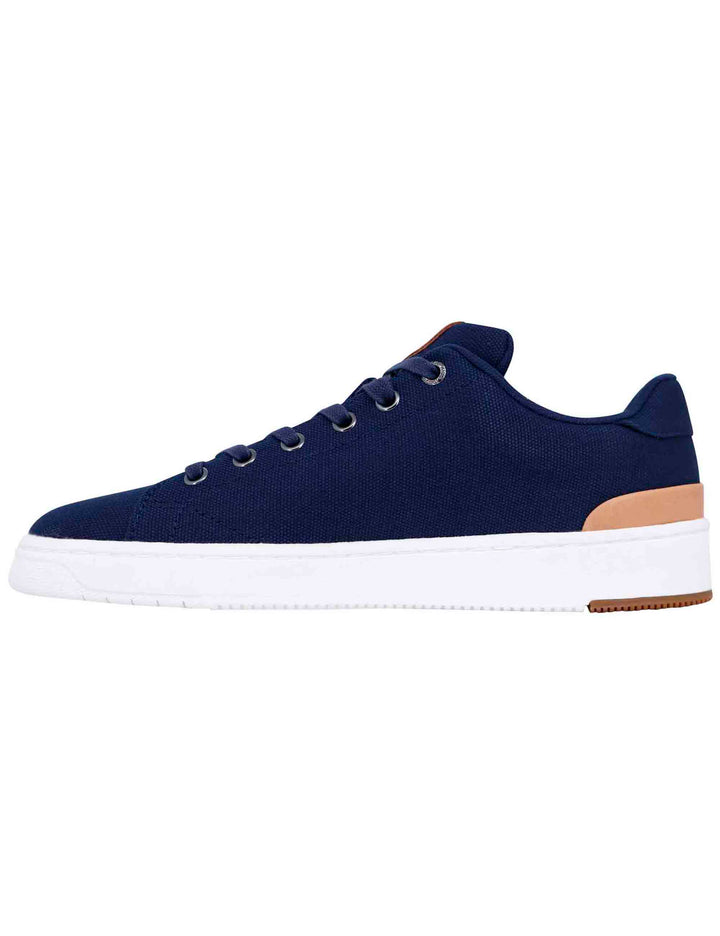 Spatarella Sneakers uomo in tessuto blu Negozi Online