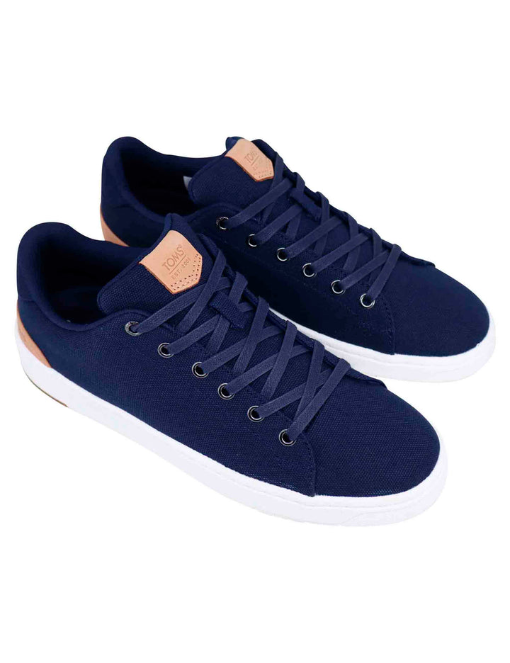Spatarella Sneakers uomo in tessuto blu Negozi Online