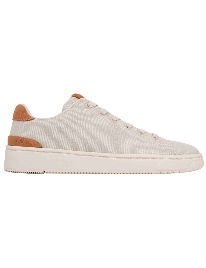 Spatarella Sneakers uomo in tessuto beige Acquista Ora