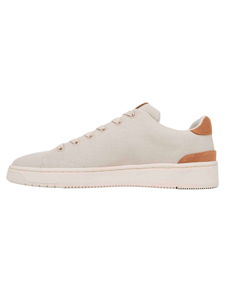 Spatarella Sneakers uomo in tessuto beige Acquista Ora