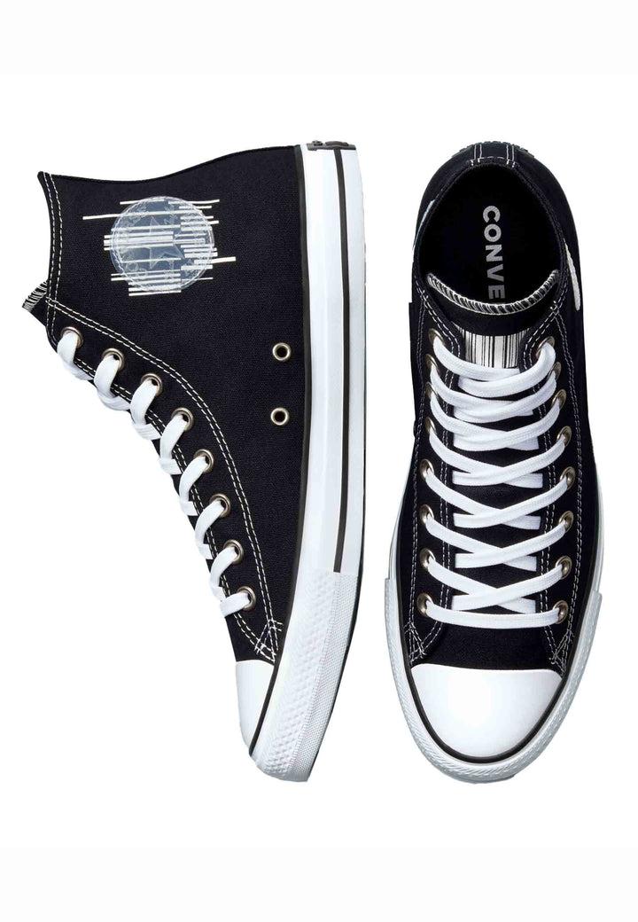 Spatarella Sneakers da donna Chuck Taylor Translucent Barcode in tela nera Italy