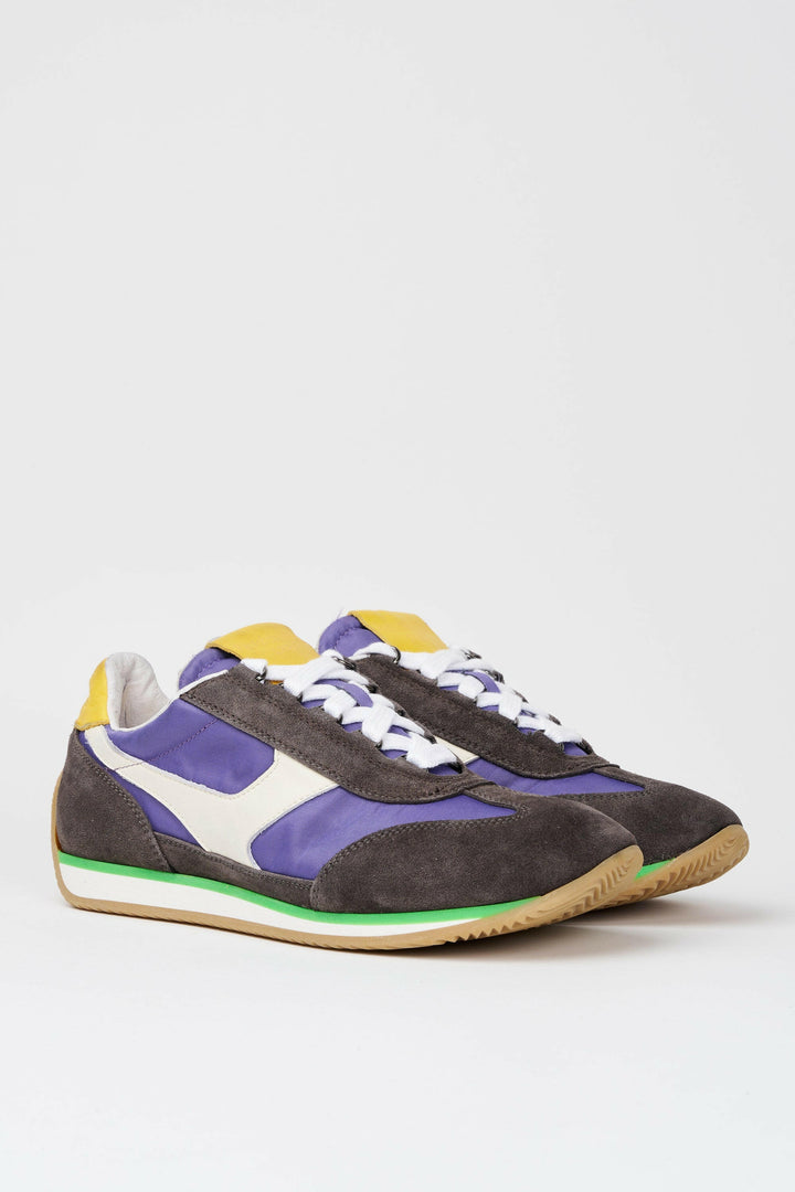 Spatarella Sneakers uomo Trainer '74 in camoscio moro e tessuto 004 Novità