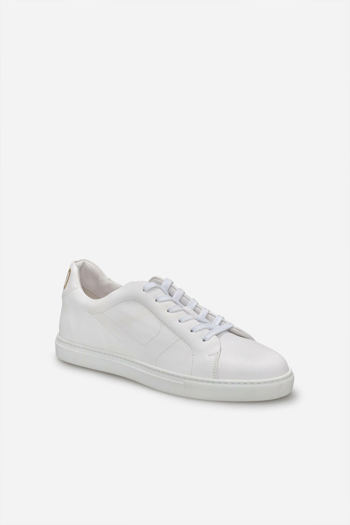 Spatarella Sneakers uomo N.100 in pelle bianca Saldi