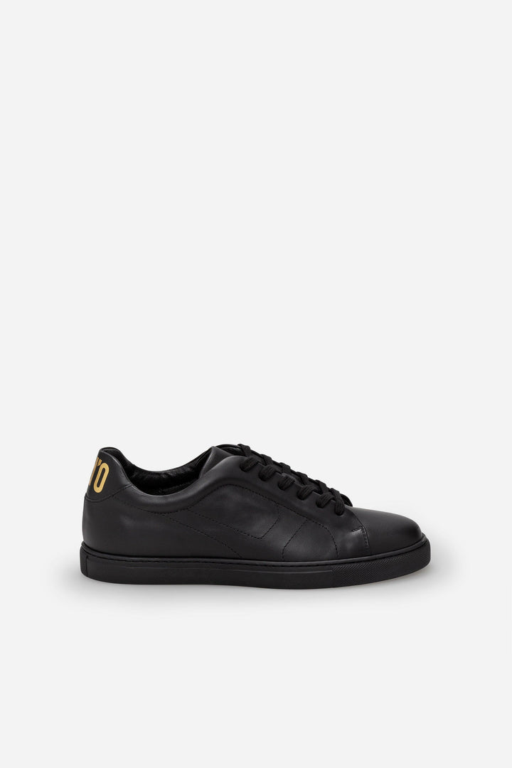 Spatarella Sneakers uomo N.100 in pelle nera Offerte