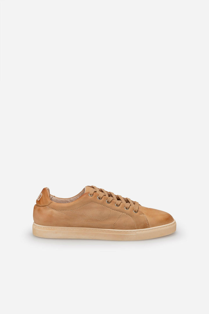 Spatarella Sneakers uomo N.100 in pelle camel vintage Hotsell