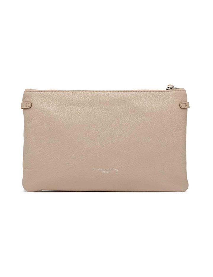 Spatarella Borse donna pochette Hermy in pelle phard con manico a bracciale e tracolla in pelle Nuovo