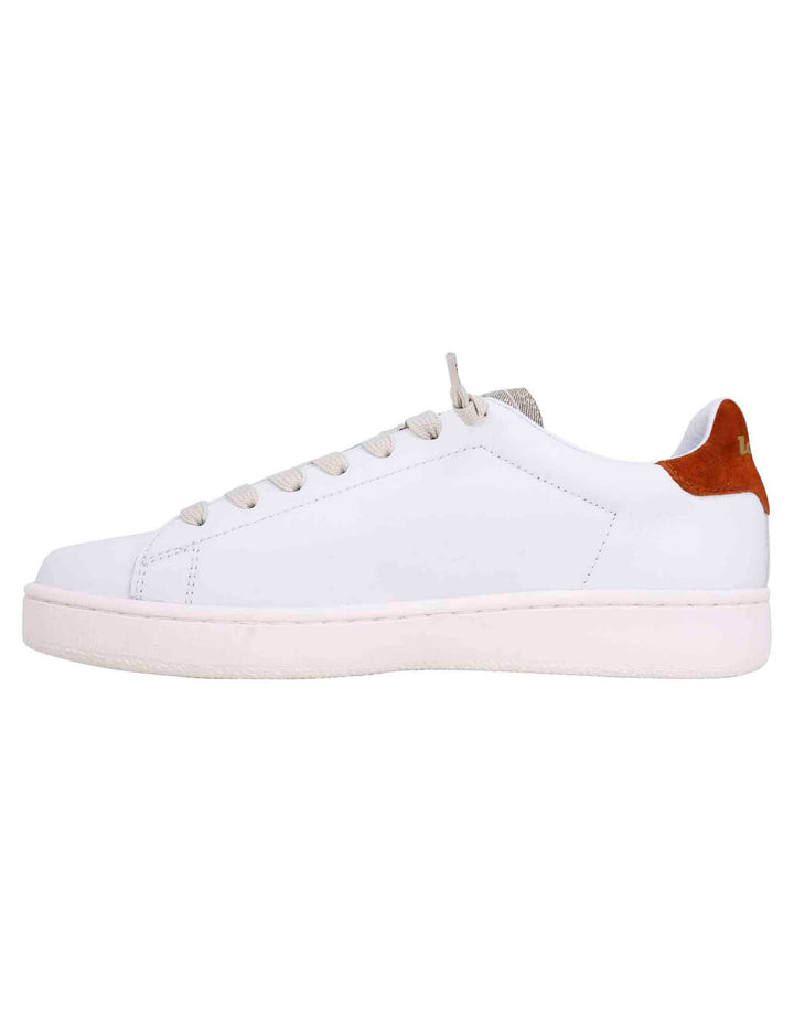 Spatarella Snekaers uomo in pelle bianca autograph In Linea