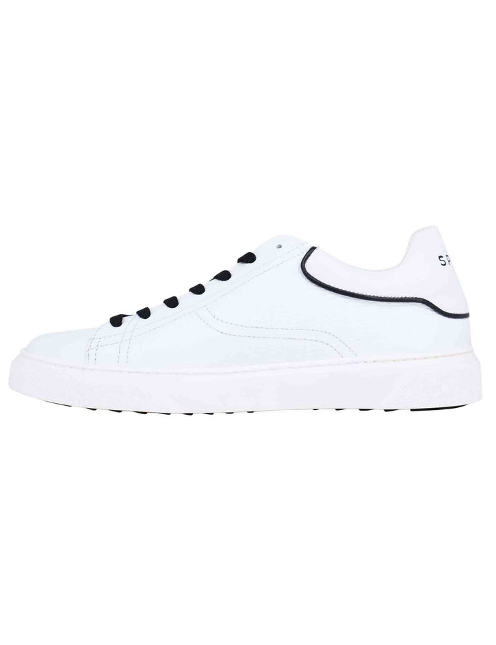 Spatarella Sneakers uomo in pelle bianca Affare Del Giorno