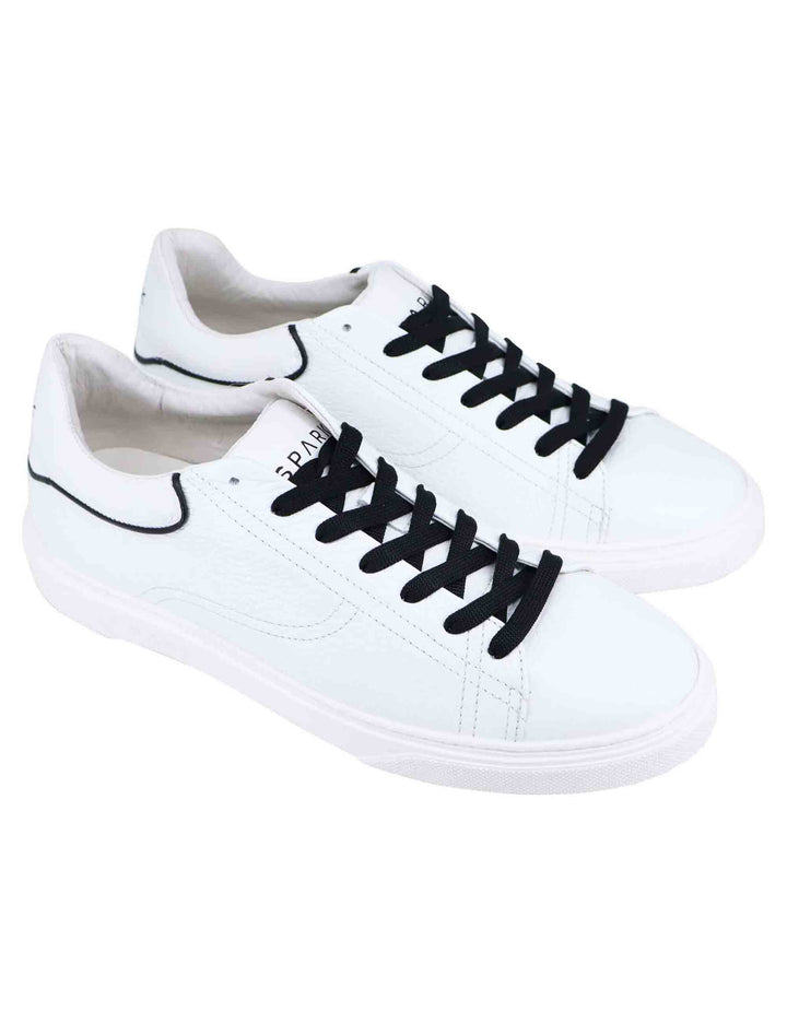 Spatarella Sneakers uomo in pelle bianca Affare Del Giorno