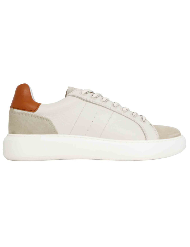 Spatarella Sneakers uomo Eclipse in pelle beige Offerta
