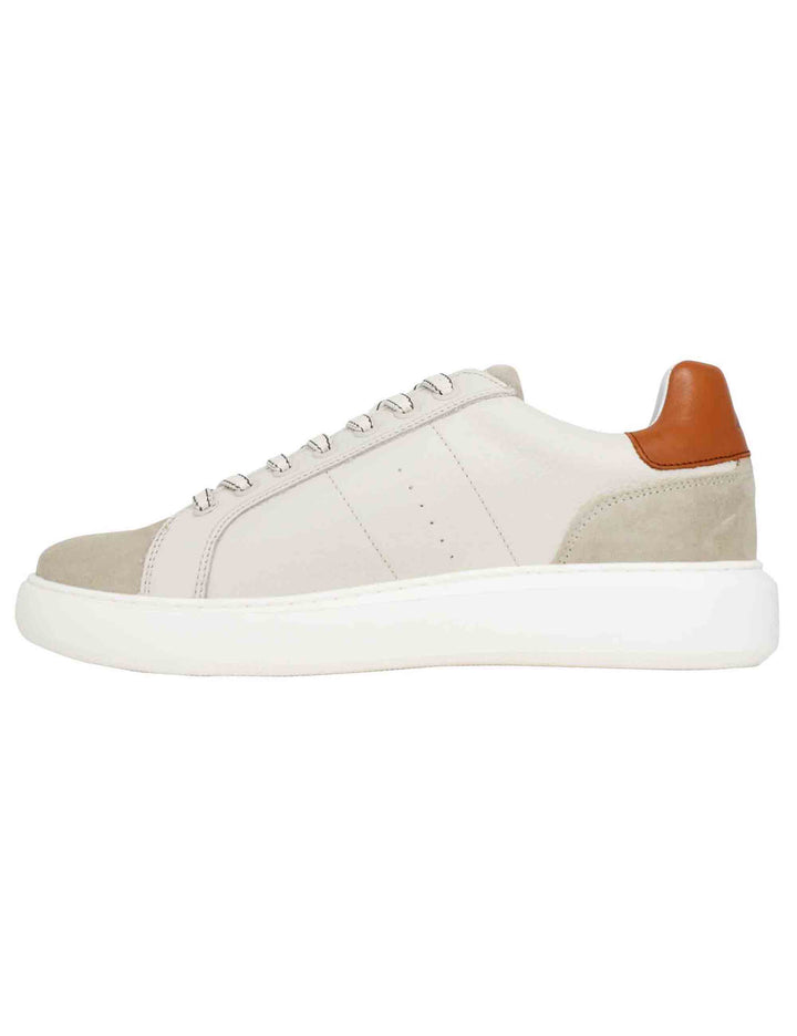 Spatarella Sneakers uomo Eclipse in pelle beige Offerta