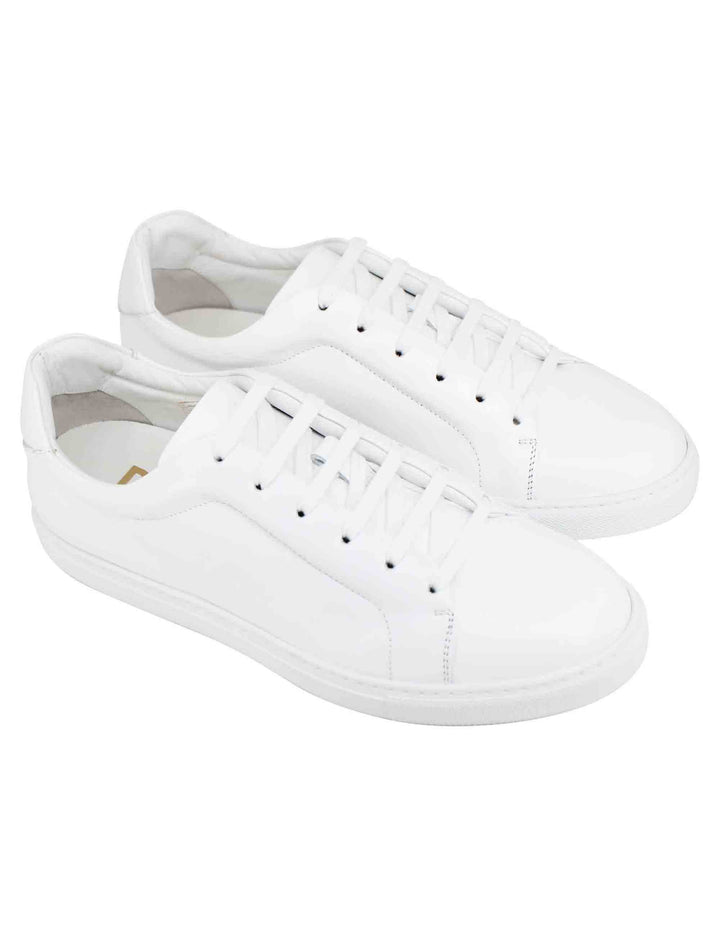 Spatarella Sneakers uomo Foro italico in pelle bianca Vendita