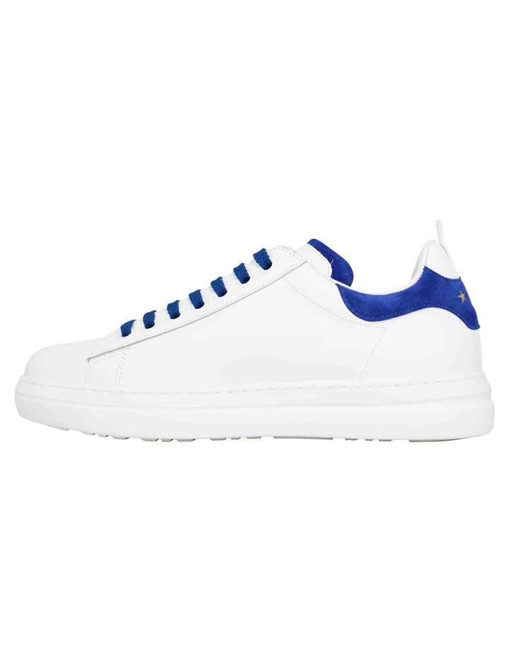 Spatarella Sneakers uomo Court classic in pelle bianca Promozione