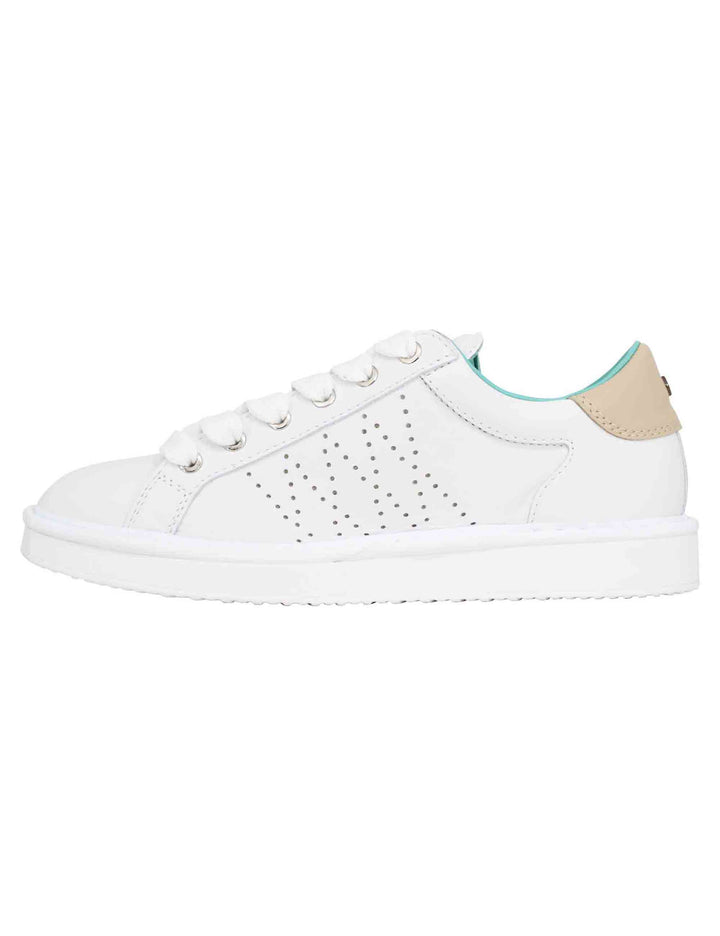 Spatarella Sneakers uomo in pelle bianca Acquista Ora