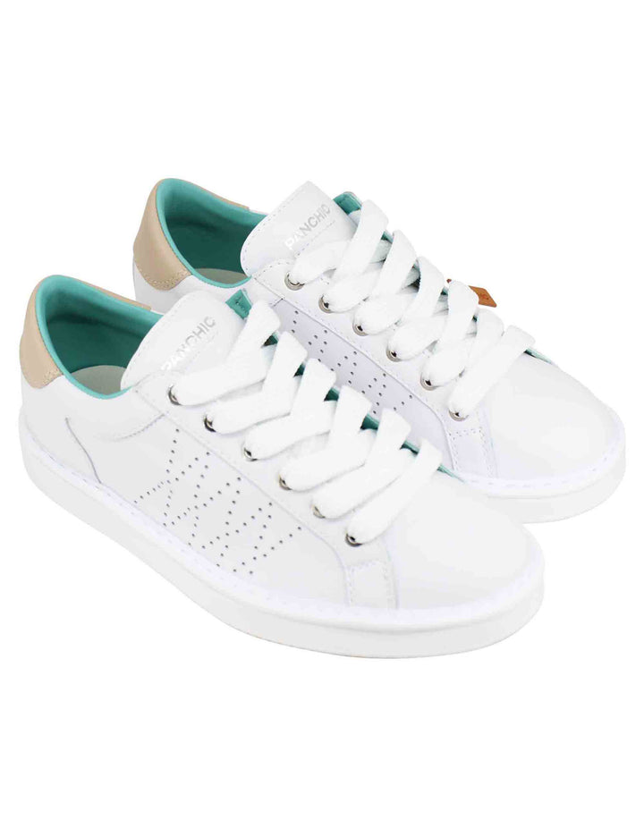Spatarella Sneakers uomo in pelle bianca Acquista Ora