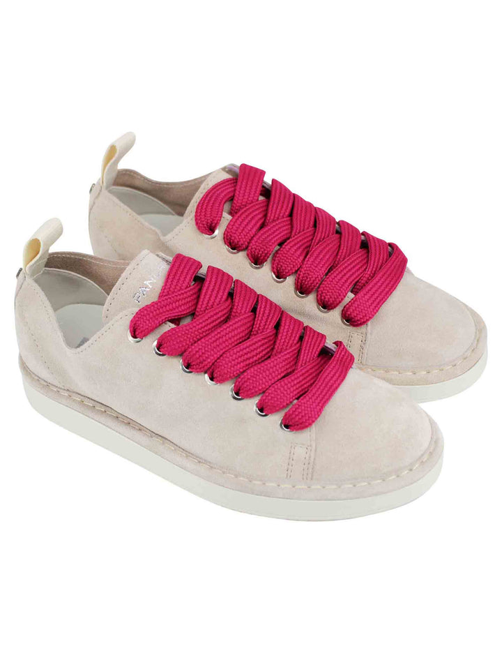 Spatarella Sneakers donna in camoscio grigio Esporta salva