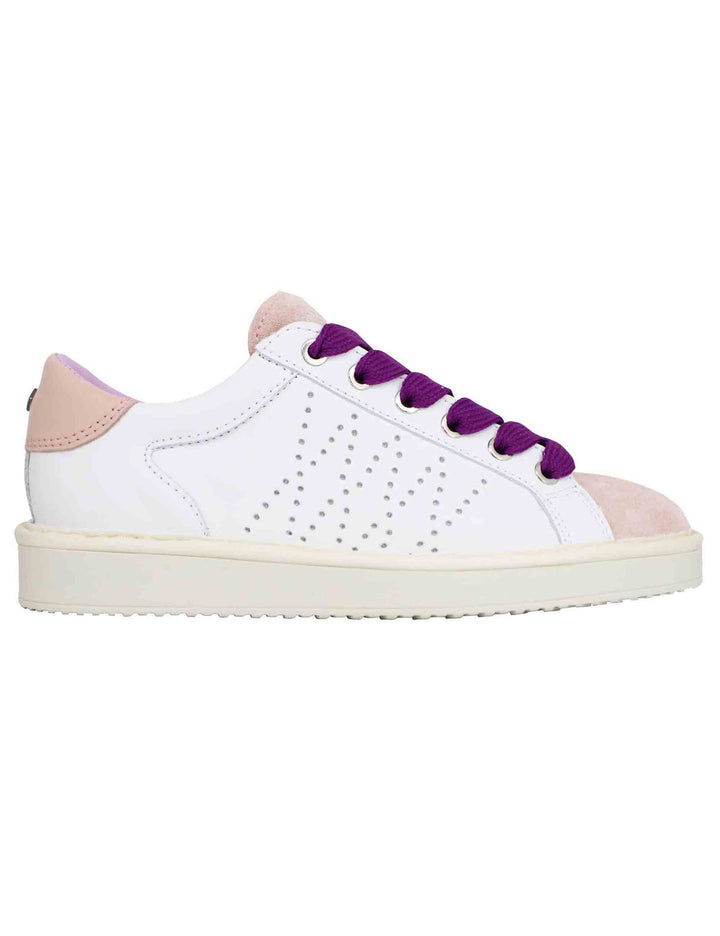 Spatarella Sneakers donna in pelle bianca Black Friday Prezzi