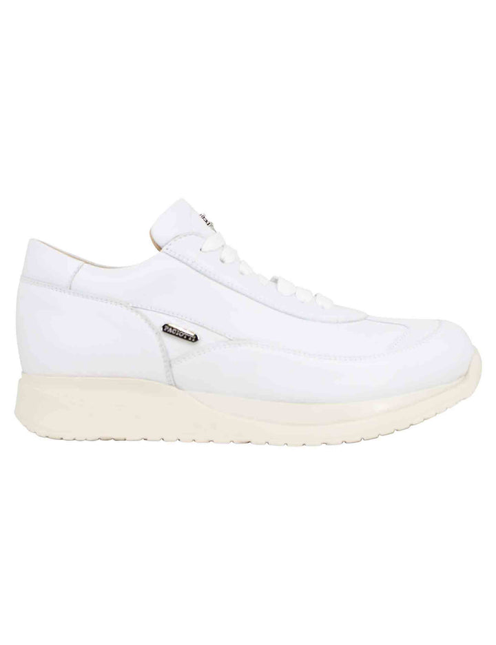 Spatarella Sneakers uomo in pelle bianca In Linea