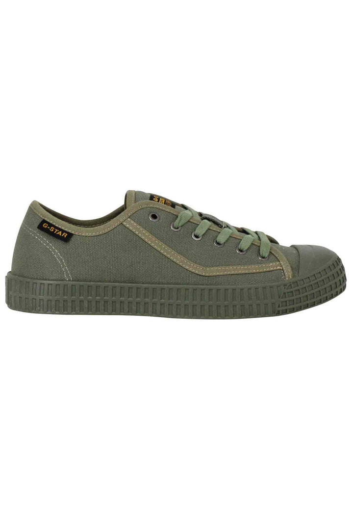 Spatarella Sneakers uomo Rovulc II in canvas verde Acquista Ora