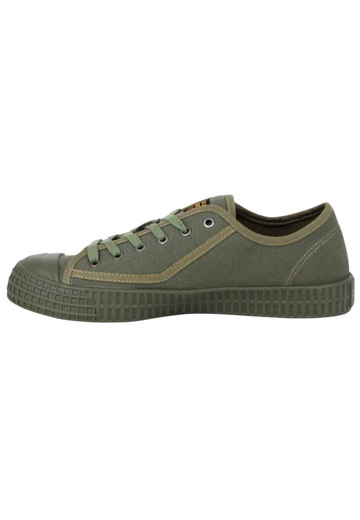 Spatarella Sneakers uomo Rovulc II in canvas verde Acquista Ora