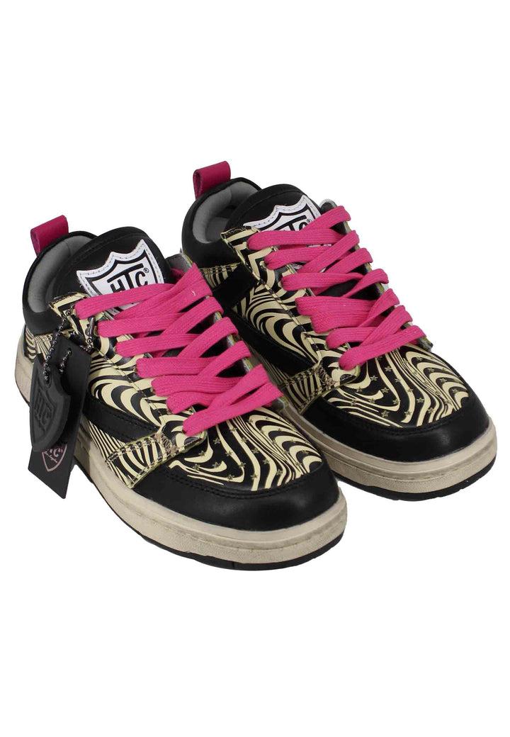 Spatarella Sneakers donna Starlight Zebra in pelle animalier Offerta temporanea