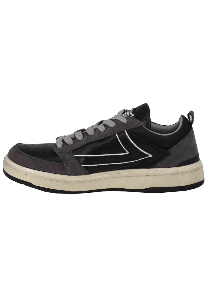 Spatarella Sneakers uomo Starlight Bicolor in pelle nera Offerte esclusive