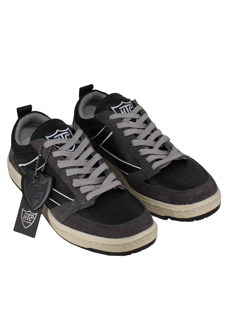 Spatarella Sneakers uomo Starlight Bicolor in pelle nera Offerte esclusive