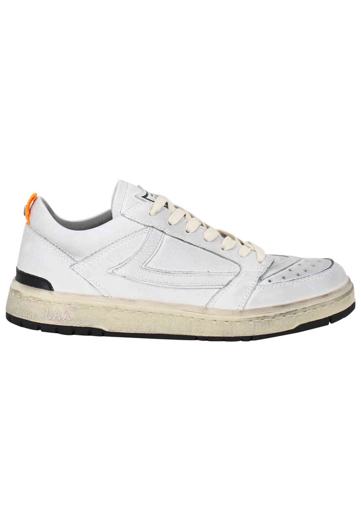 Spatarella Sneakers uomo Starlight Shield in pelle bianca vintage Nuovi prodotti