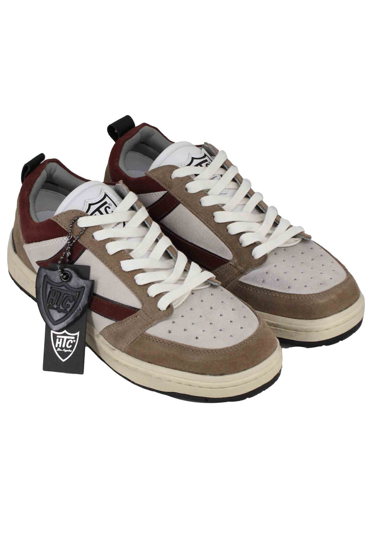 Spatarella Sneakers uomo Starlight Suede in camoscio beige Bestseller